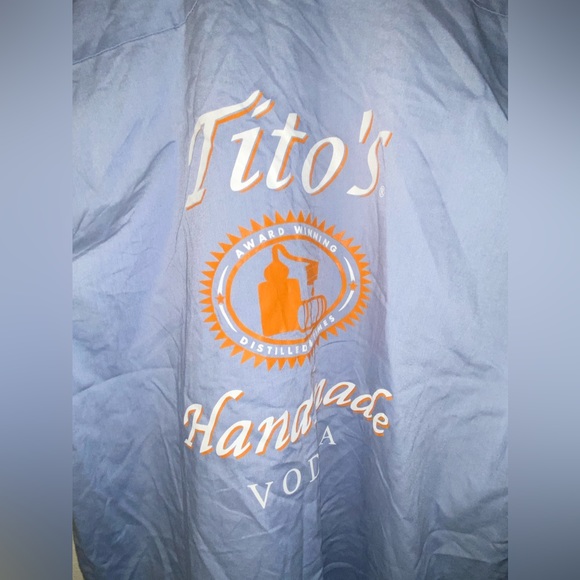 Cintas Shirts Nwot Titos Vodka Workwear Styled Cintas Button Up